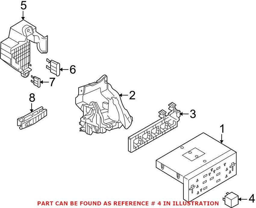 Heated Rear View Mirror Relay